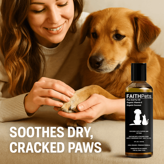 🐾 FAITHPets™ Organic Paw & Fur Oil - FaithPets