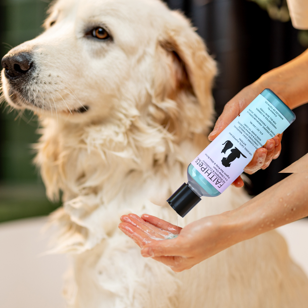 FaithPets 5-in-1 Organic Dog Shampoo & Conditioner