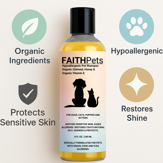 🐾 FaithPets Hypoallergenic Pet Shampoo - FaithPets