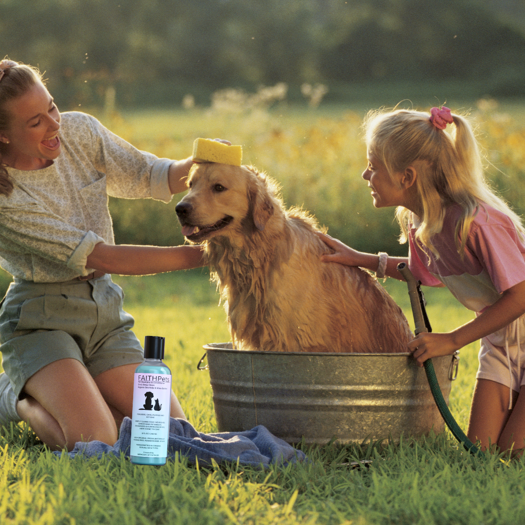 FaithPets 5-in-1 Organic Dog Shampoo & Conditioner