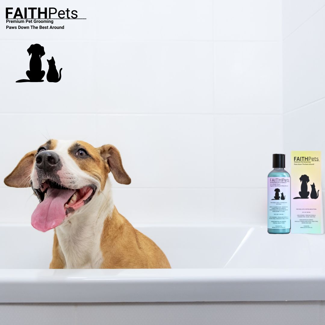 FaithPets 5-in-1 Organic Dog Shampoo & Conditioner