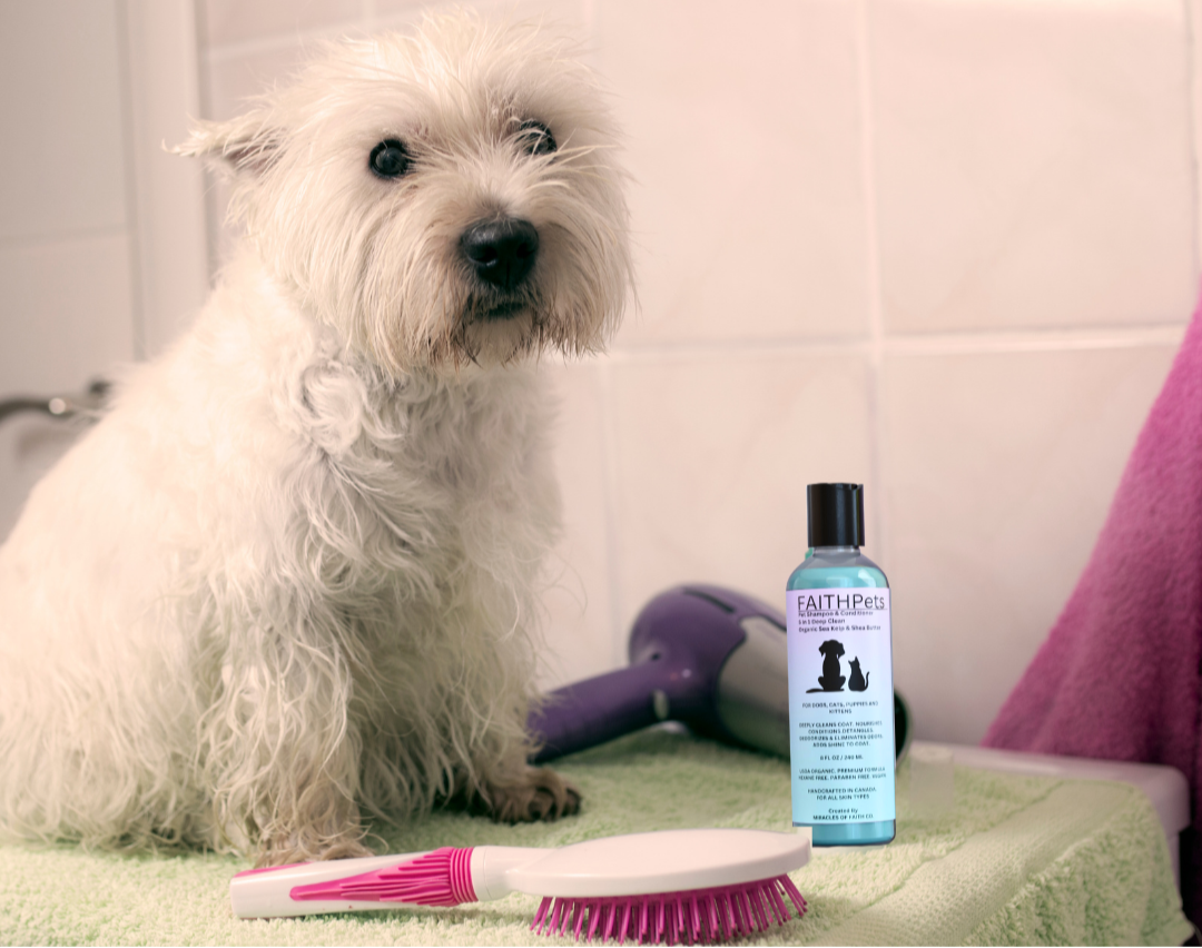 FaithPets 5-in-1 Organic Dog Shampoo & Conditioner