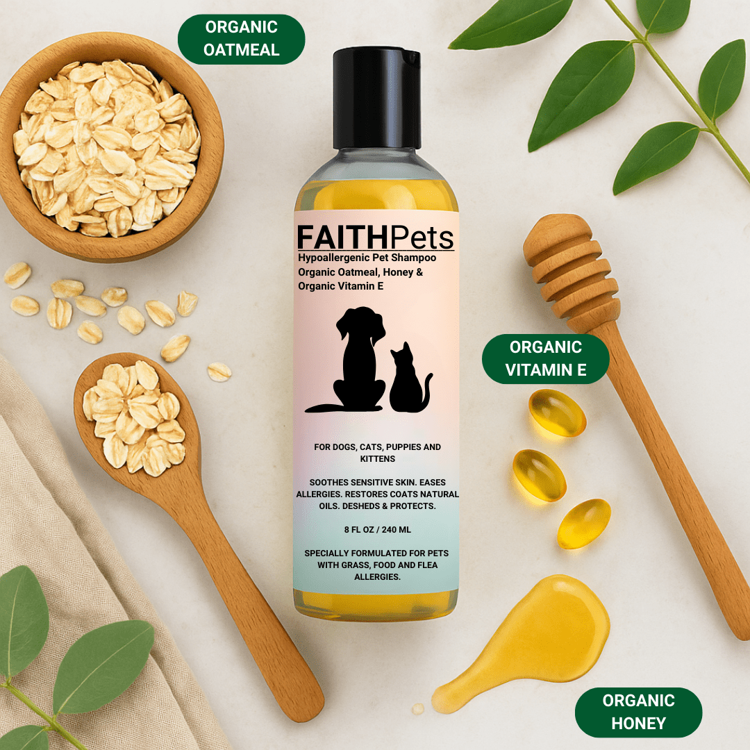 🐾 FaithPets Hypoallergenic Pet Shampoo - FaithPets