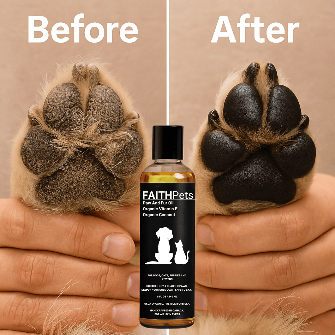 🐾 FAITHPets™ Organic Paw & Fur Oil - FaithPets