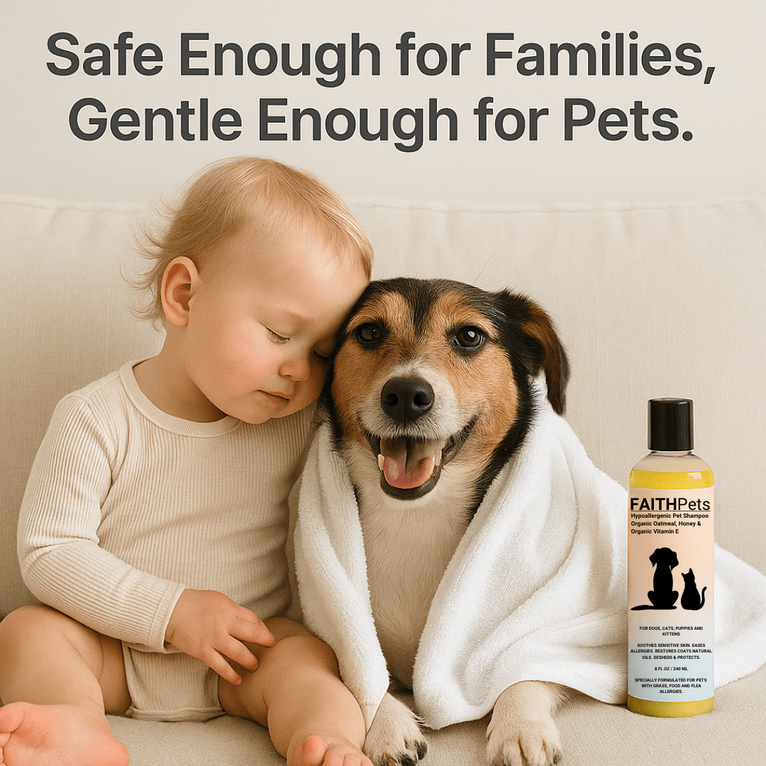 🐾 FaithPets Hypoallergenic Pet Shampoo - FaithPets