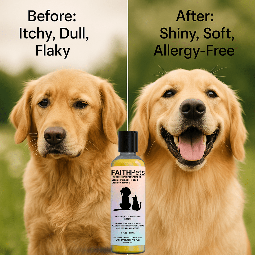 🐾 FaithPets Hypoallergenic Pet Shampoo - FaithPets