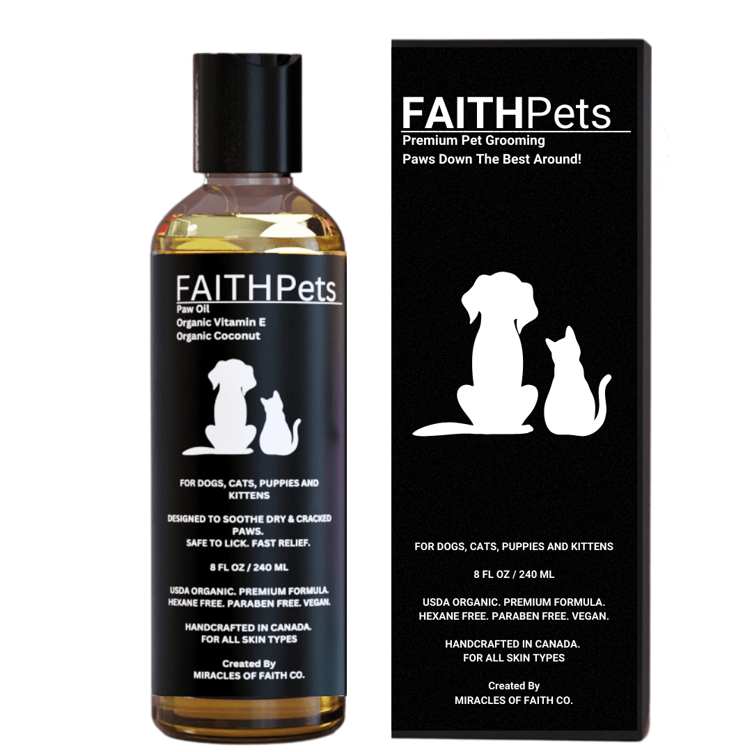 FaithPets Organic Paw & Fur Vitamin E & Coconut Oil - FaithPets